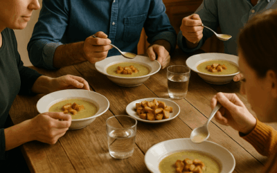 Hvordan en grøntsagssuppe af “ingenting” fik vores gæster til at bede om opskriften