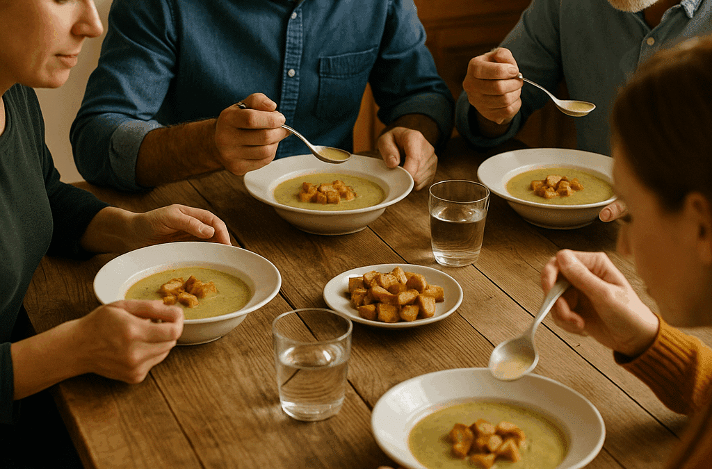 Hvordan en grøntsagssuppe af “ingenting” fik vores gæster til at bede om opskriften