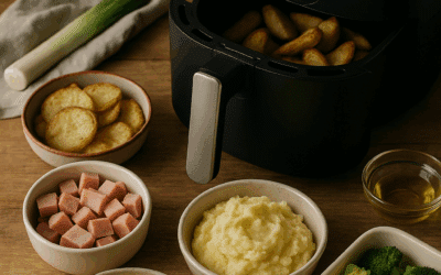 Tjekliste: Har du disse madrester, kan du lave lækker aftensmad i din airfryer i dag!